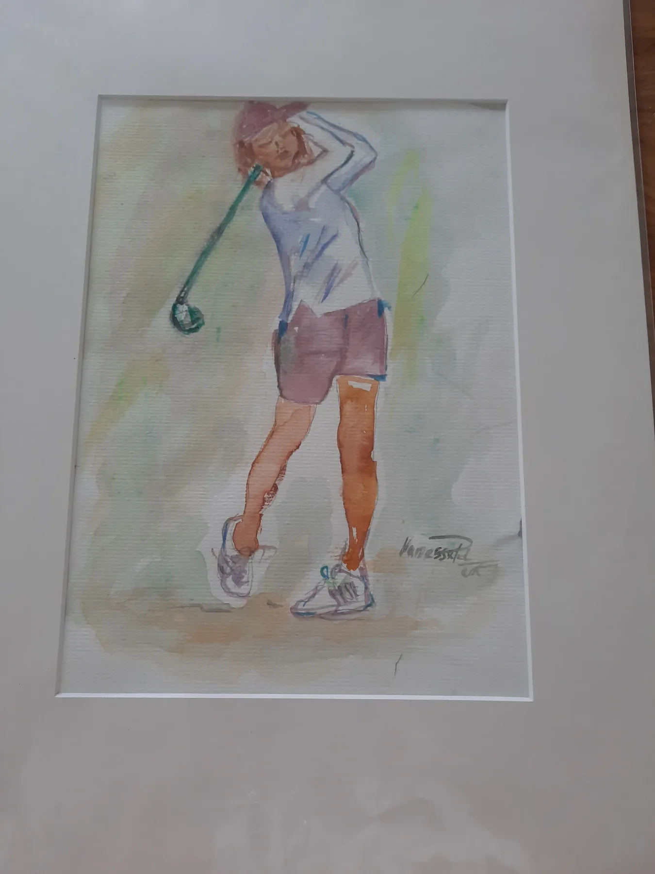 Obraz, z serii golf